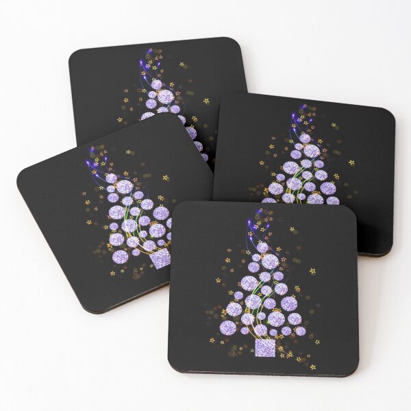 Item preview, Christmas Holiday Party Tree Purple designed and sold by Roanemermaid.