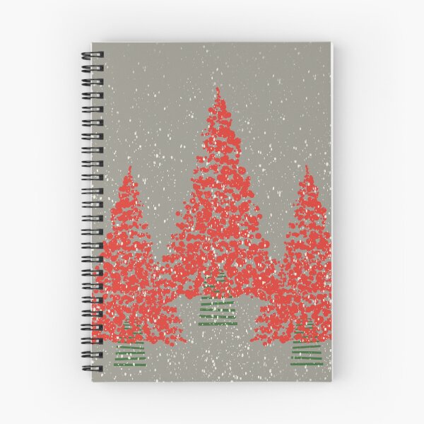 Item preview, Red Christmas Trees designed and sold by draftinglizard.