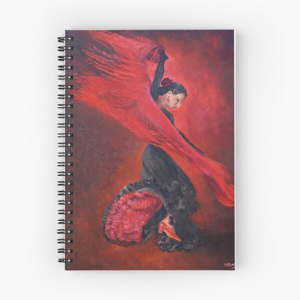 Item preview, Flamenco in Red and Black designed and sold by Margaret Merry.