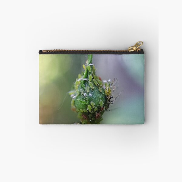 Item preview, Маcro Green Rose Aphid on Rose Bud - Funny Insects Entomology Gift  designed and sold by r-silver.