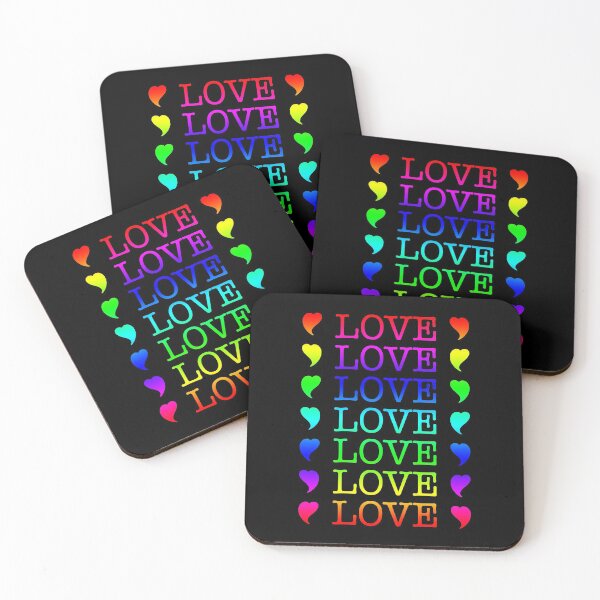 Item preview, Rainbow love for boys and girls designed and sold by superpixus.