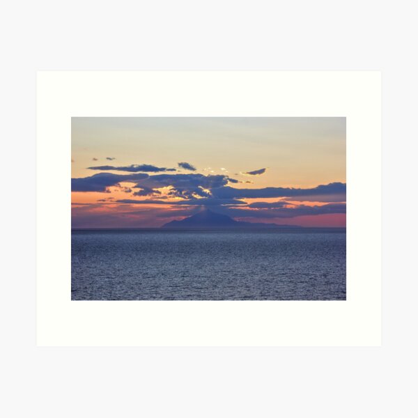 Item preview, Mount Athos at Sunset designed and sold by Vicki Spindler (VHS Photography).