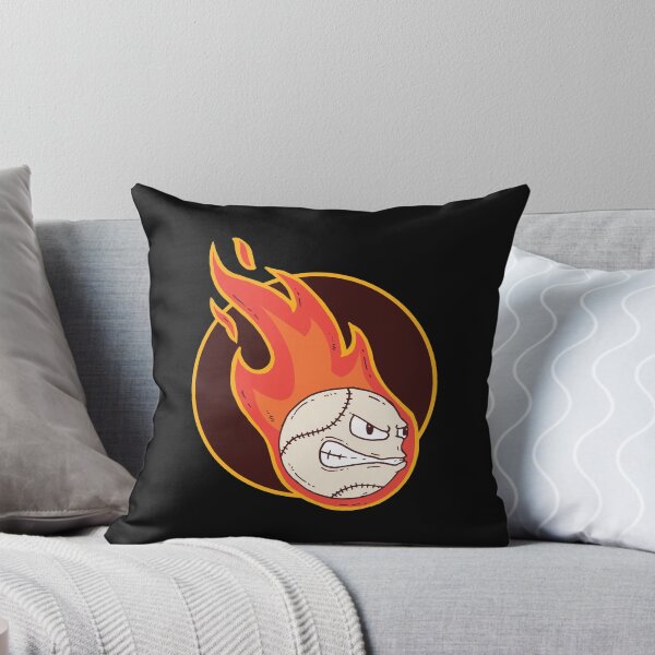 Item preview, Baseball in flames designed and sold by DerSenat.
