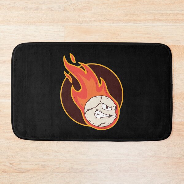 Item preview, Baseball in flames designed and sold by DerSenat.
