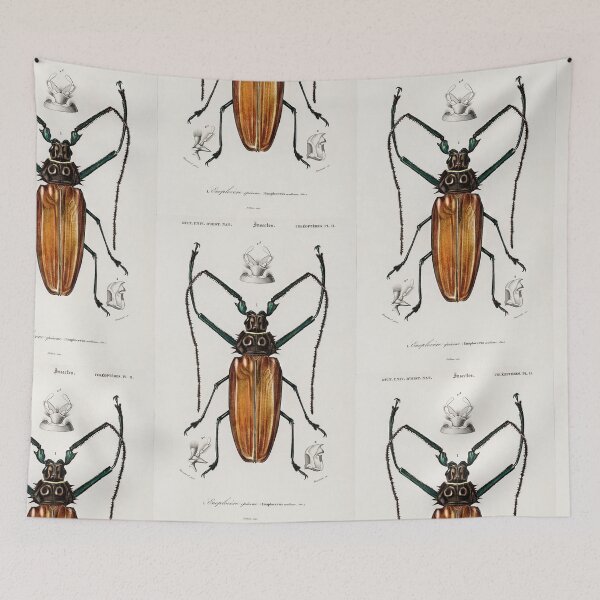 Item preview, Beetle bug vintage illustration  designed and sold by Vintage Designs +.