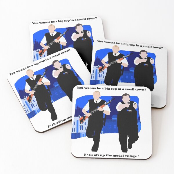 Item preview, Big cop, small town - Hot fuzz designed and sold by Amelie765.