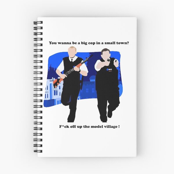 Item preview, Big cop, small town - Hot fuzz designed and sold by Amelie765.