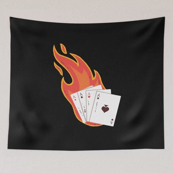 Item preview, Poker, burning playing cards designed and sold by DerSenat.