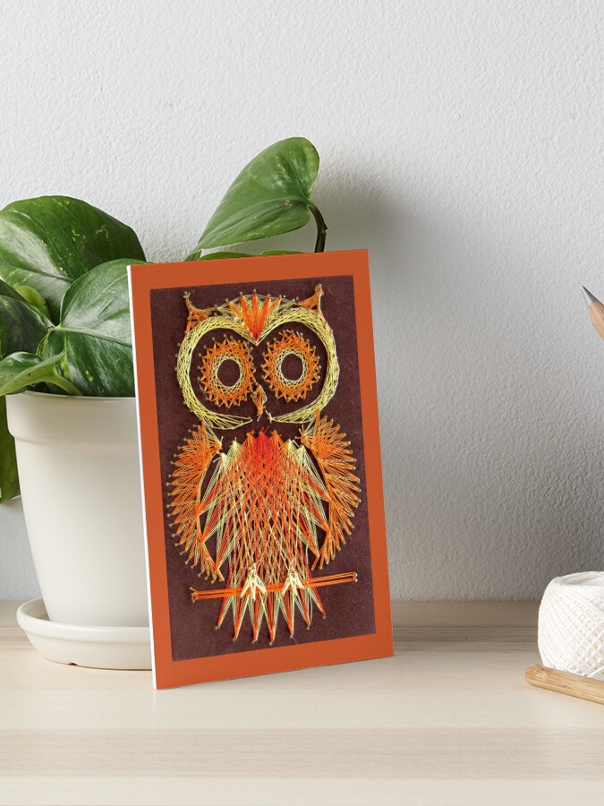 70s owl art order