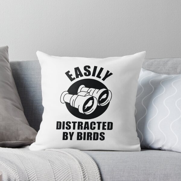 Item preview, Easily Distracted By Birds designed and sold by LuckyFoxDesigns.