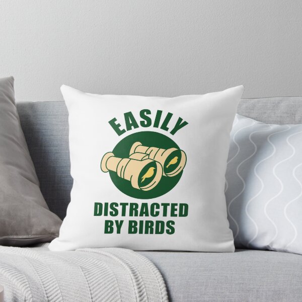 Item preview, Easily Distracted By Birds designed and sold by LuckyFoxDesigns.