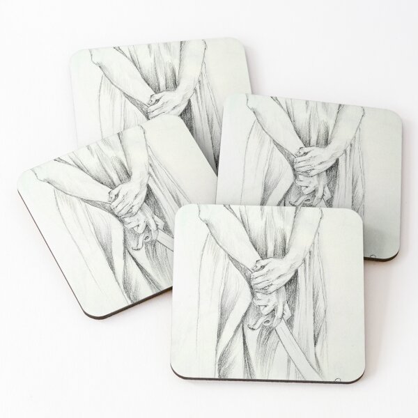 Item preview, Hands study, inspired by Mucha designed and sold by Francesca Romana Brogani.