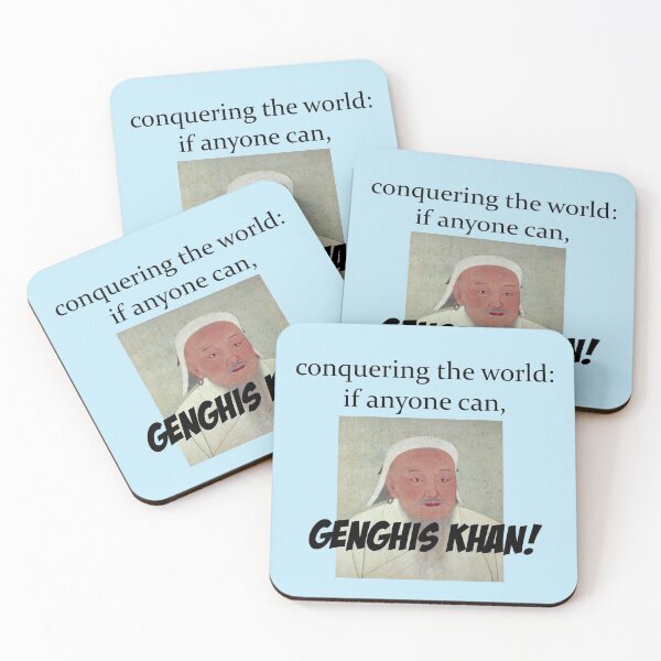 Item preview, if anyone can, genghis khan! designed and sold by razor2therosary.