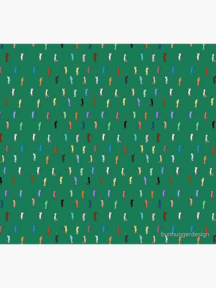Retro Golf Pattern by bunhuggerdesign