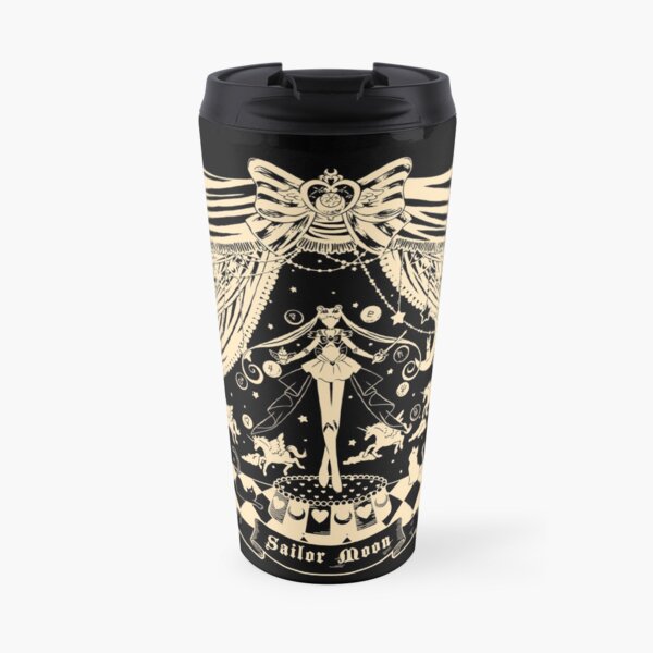 Moonlight Circus - Black Travel Mug