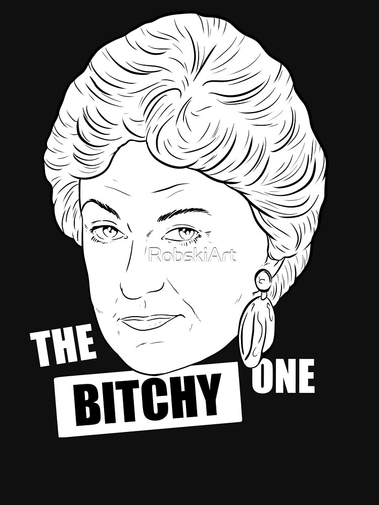 RobskiArt Golden Girls - Dorothy - Dark T by RobskiArt