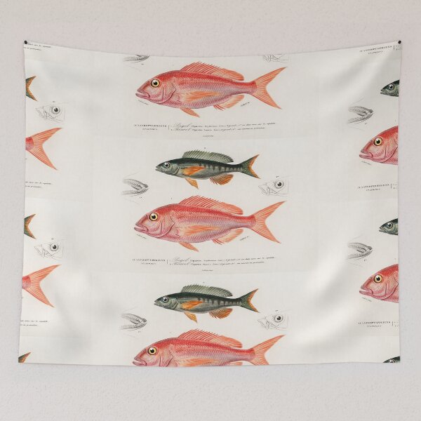 Item preview,  sea fish vintage illustration  designed and sold by Vintage Designs +.