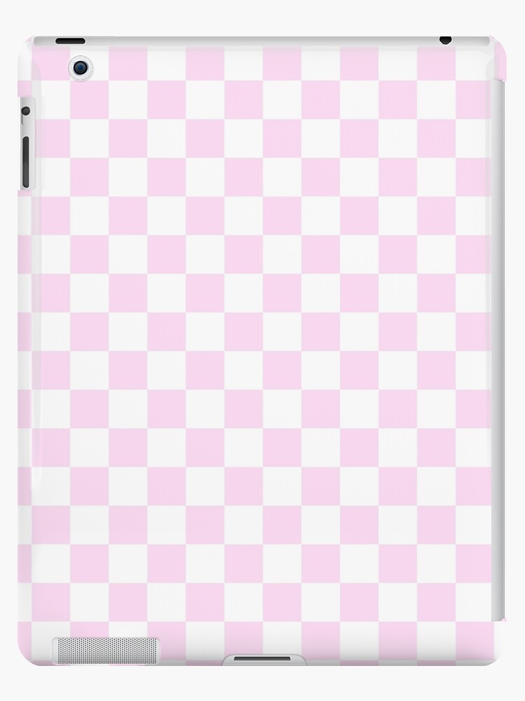 pink and white checkerboard