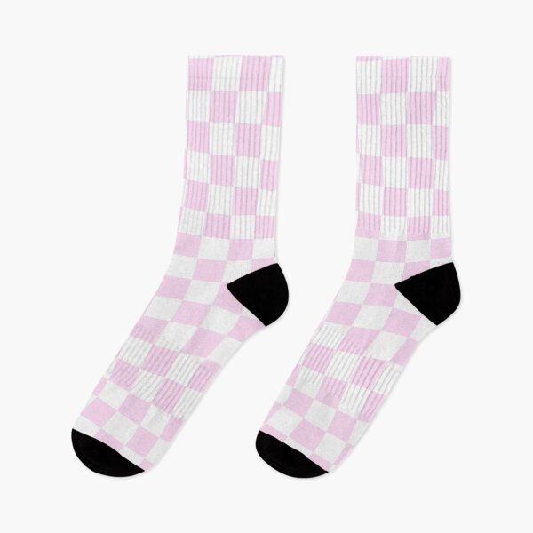 Item preview, Girly Pink And White Checkerboard Pattern designed and sold by rewstudio.