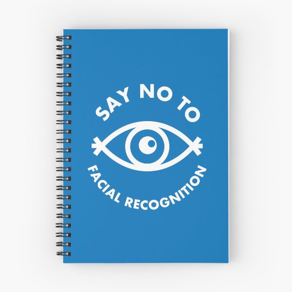 Item preview, Say No To Facial Recognition - All Seeing Eye - Blue designed and sold by MOREDANKMEMES.