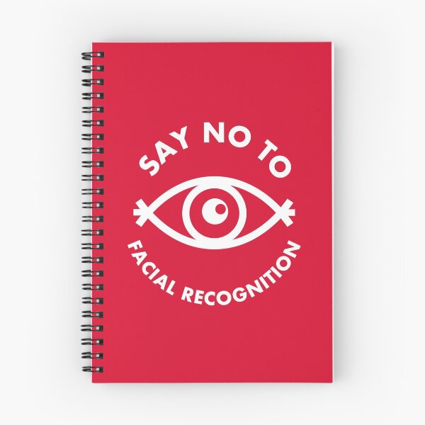 Item preview, Say No To Facial Recognition - All Seeing Eye - Red designed and sold by MOREDANKMEMES.