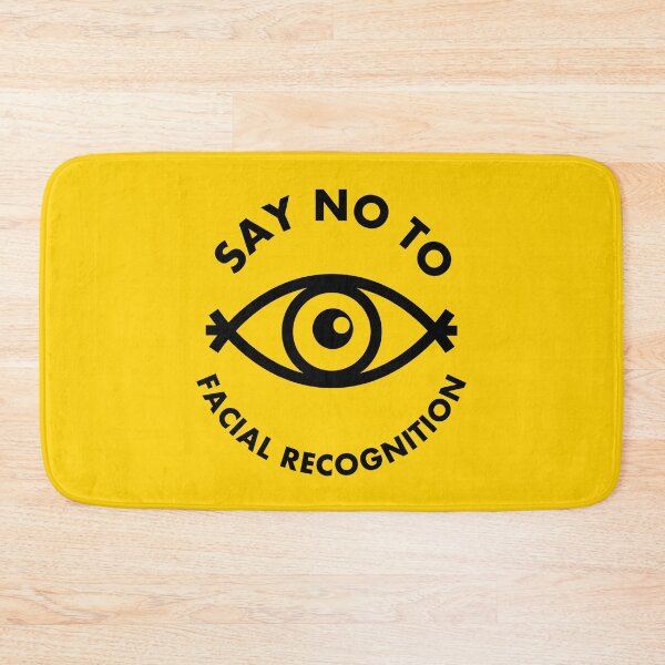Item preview, Say No To Facial Recognition - All Seeing Eye - Yellow designed and sold by MOREDANKMEMES.