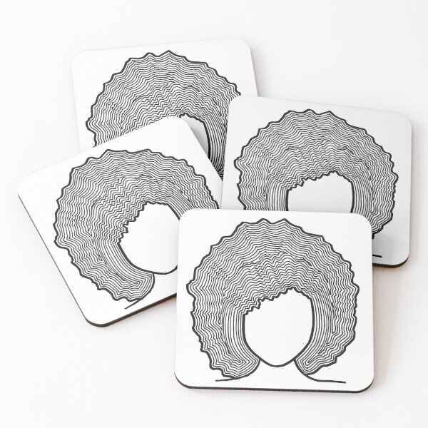 Item preview, Afro line design designed and sold by Calen  Picard-Carroll.