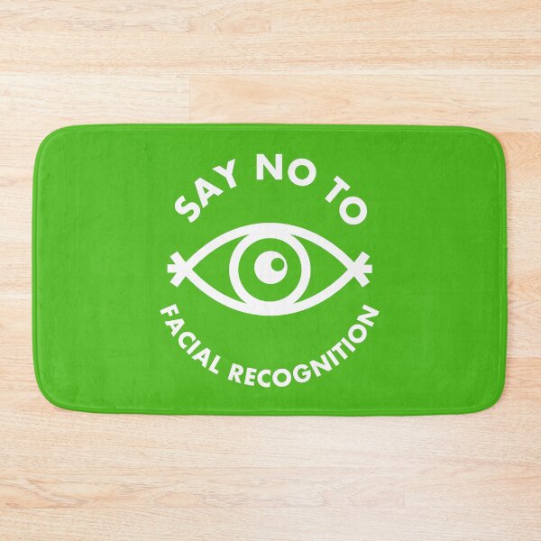 Item preview, Say No To Facial Recognition - All Seeing Eye - Green designed and sold by MOREDANKMEMES.