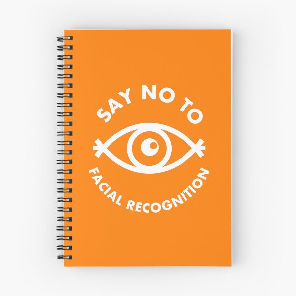 Item preview, Say No To Facial Recognition - All Seeing Eye - Orange designed and sold by MOREDANKMEMES.