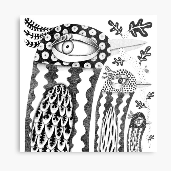 Let’s stick together Metal Print