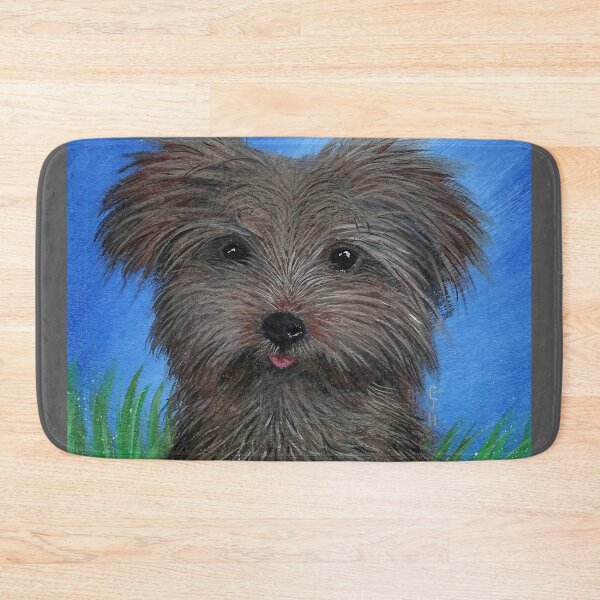 Item preview, Scruffy Yorkie Dog Portrait designed and sold by PhilipHarvey.