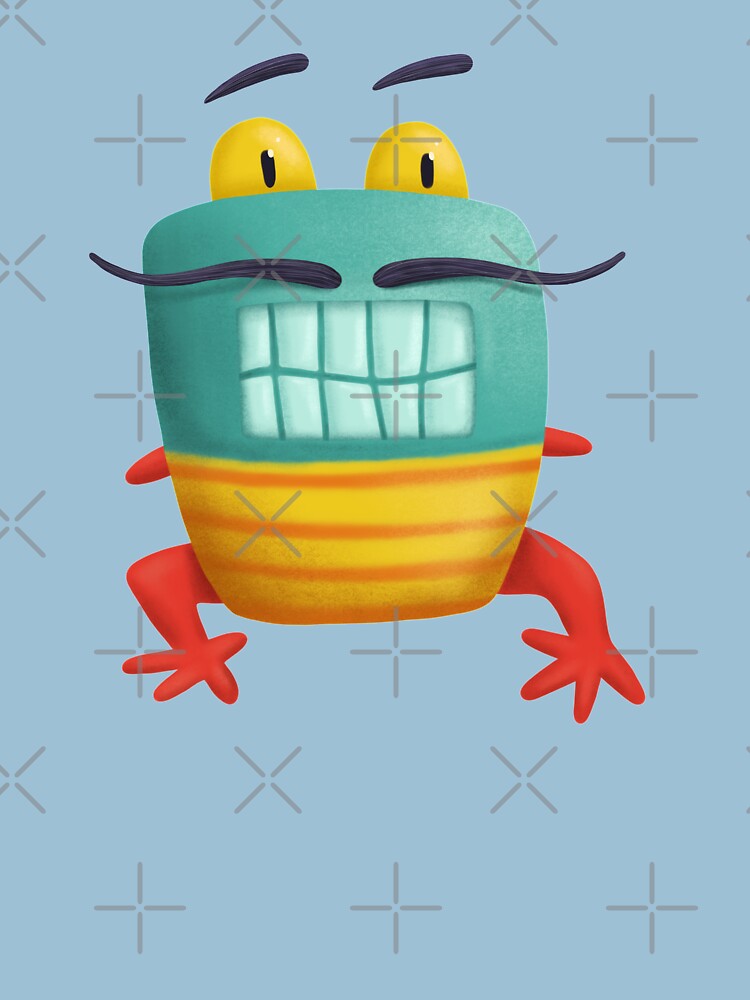 French frog monster creepy cute by nobelbunt
