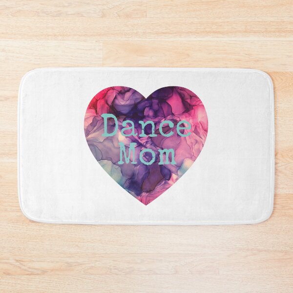 Item preview, Dance Mom Heart made from Original Purple, blue, and Pink Alcohol Ink Painting designed and sold by herzart.