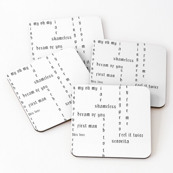 Item preview, Romance Tracklist Crossword - Camila Cabello designed and sold by sangriaboy.