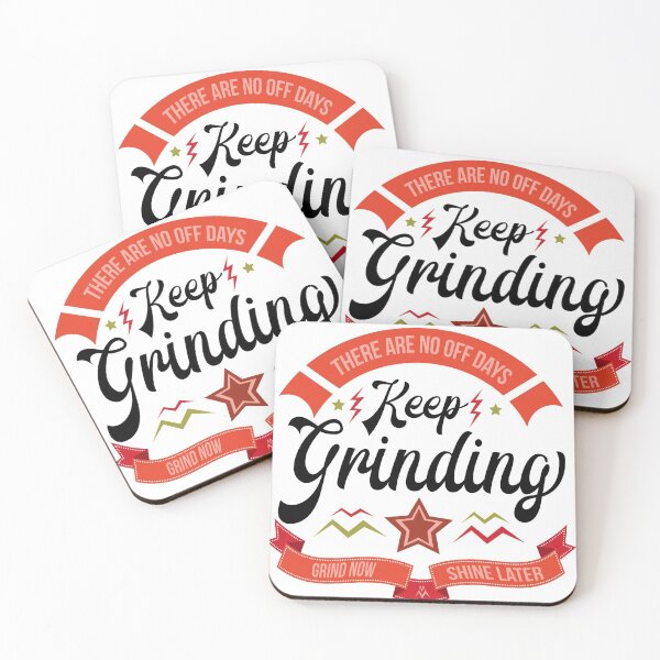 Item preview, Keep Grinding Motivational Gift designed and sold by MclaughlinGifts.