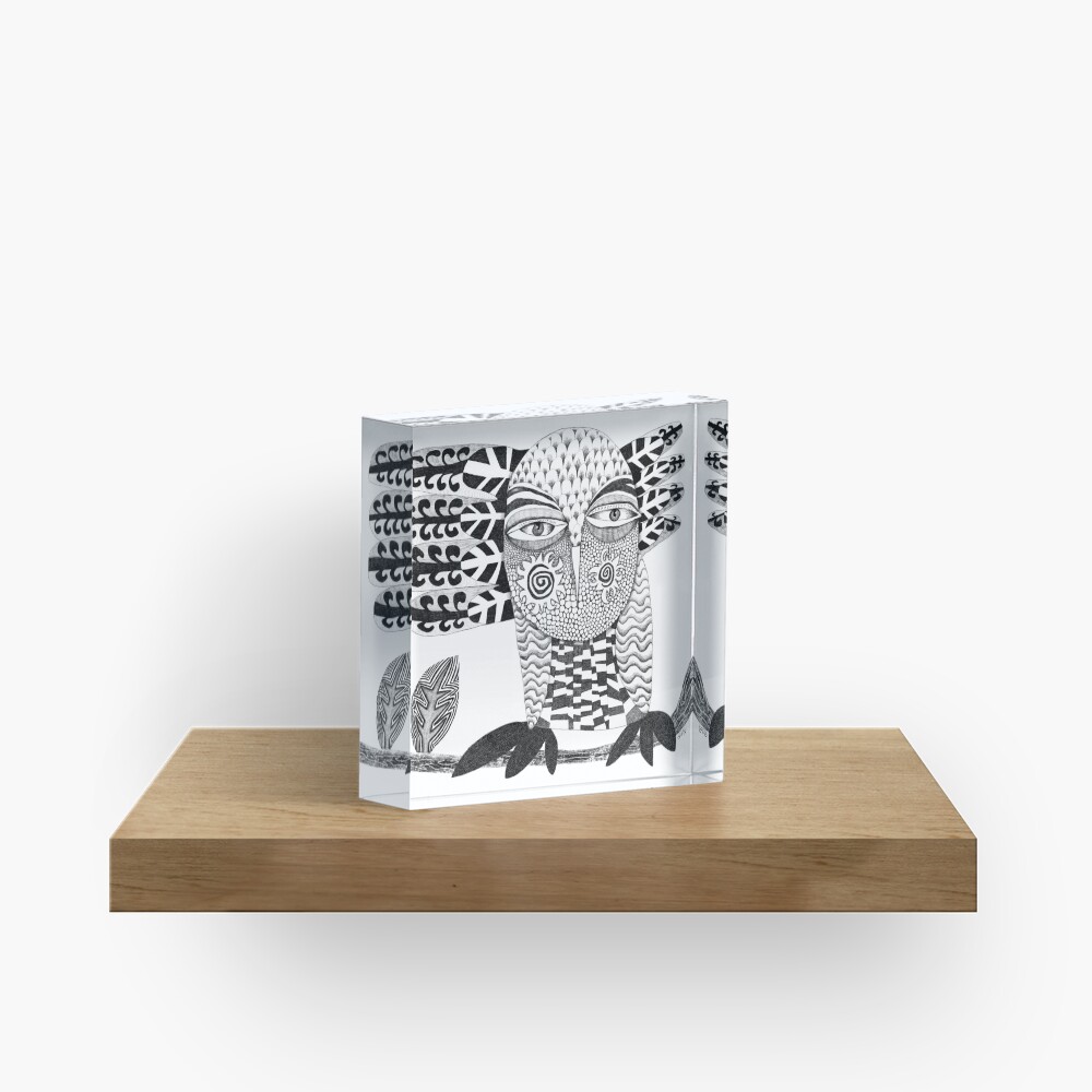 Two suns Acrylic Block