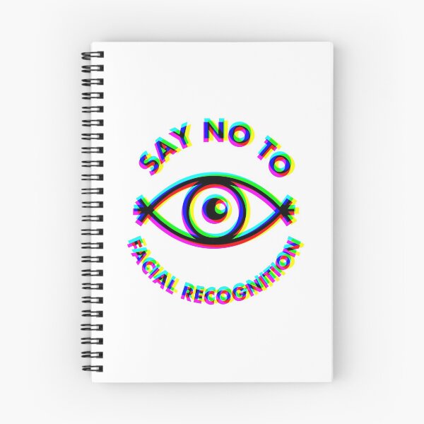 Item preview, Say No To Facial Recognition - All Seeing Eye - CMYK designed and sold by MOREDANKMEMES.
