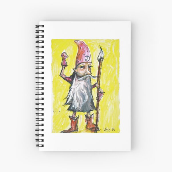 beardface Spiral Notebook