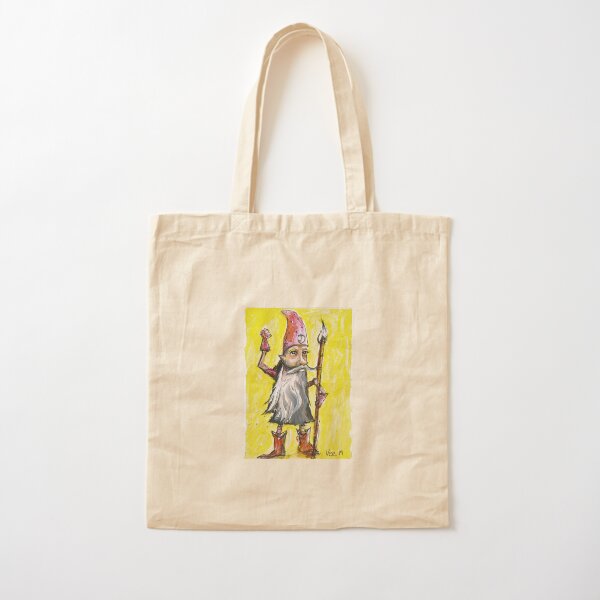 beardface Cotton Tote Bag
