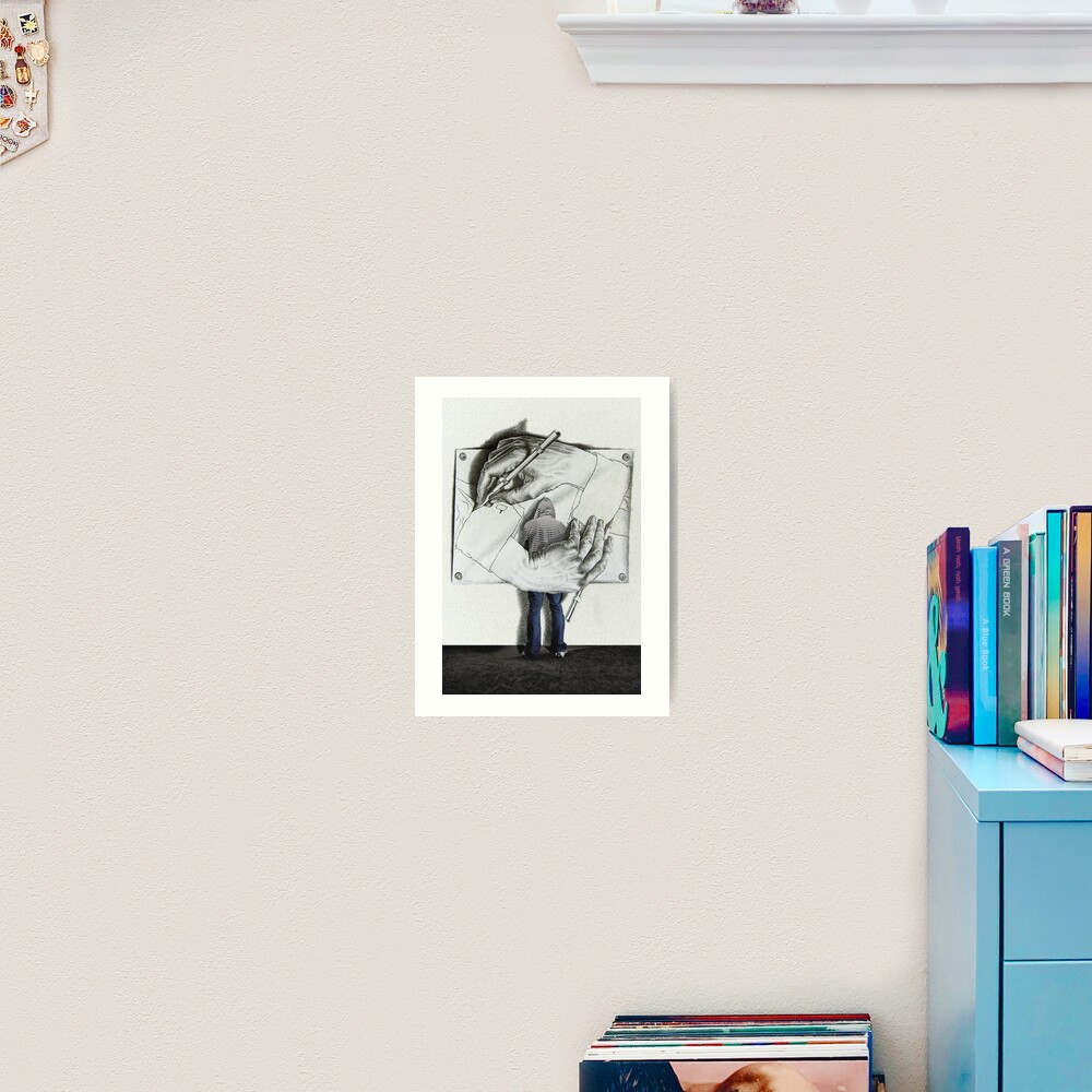 I love Escher Art Print