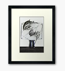 I love Escher Framed Print