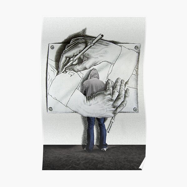 I love Escher Poster