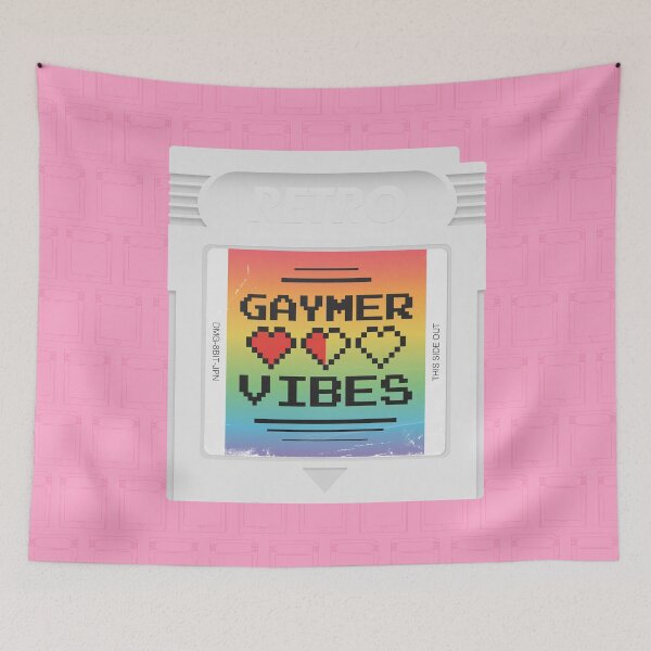 Item preview, Gaymer - White - Pink designed and sold by animinimal.