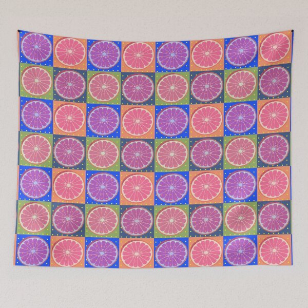 Item preview, Grapefruit Pop Squares designed and sold by Giliane Bader.