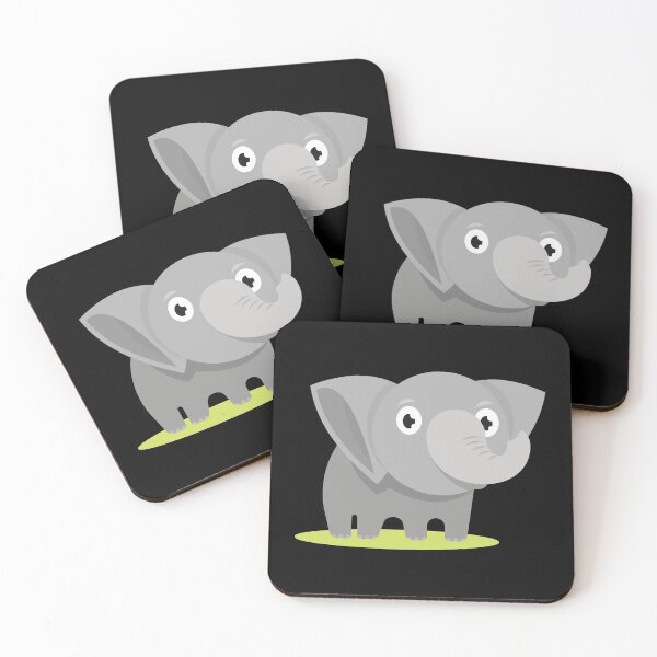 Item preview, Cute Little Elephant designed and sold by MonkeyBusinessC.