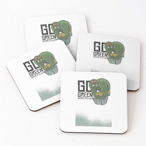 Item preview, Go Green Monster Climate Change designed and sold by Dibbelchen.