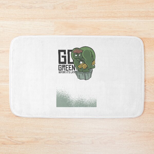 Item preview, Go Green Monster Climate Change designed and sold by Dibbelchen.