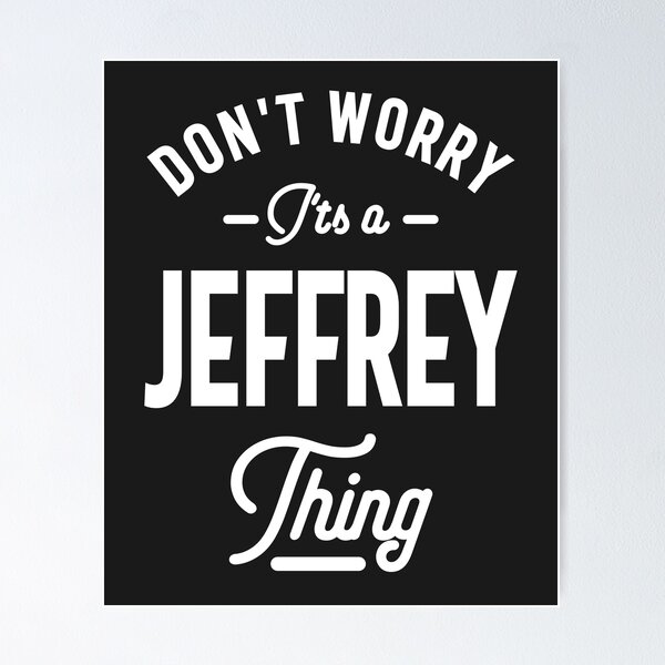 Item preview, Jeffrey Personalized Name Birthday Gift designed and sold by cidolopez.