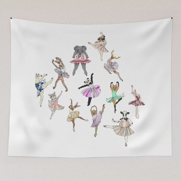 Item preview, Animal Ballerinas designed and sold by NOTSNIW ART.