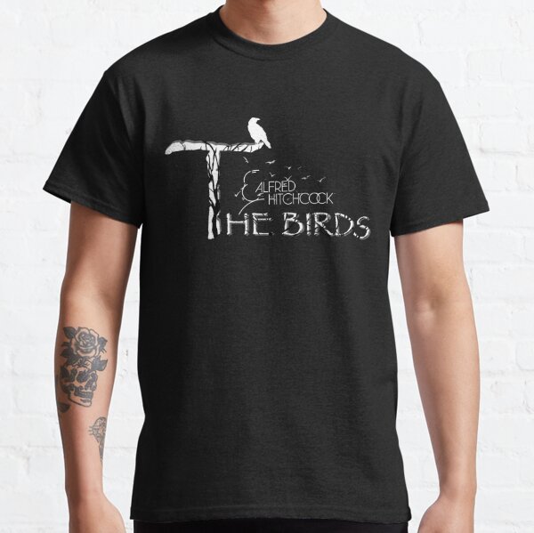Officially Licensed Alfred Hitchcock's The Birds Classic T-Shirt